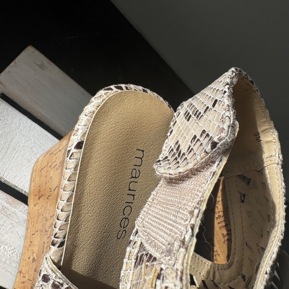 Wedges Size 9M Sandals Maurices - Picture 4 of 7